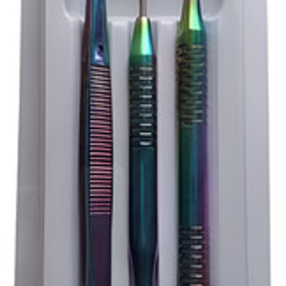 Kit Examen Dental Especial Metalizado Espejo Pinza Y Sonda 5