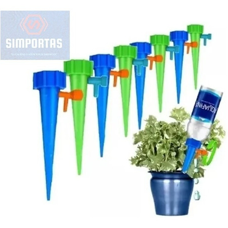 12 X Estacas Riego Por Goteo Cultivo Plantas Unidad Santiago 12