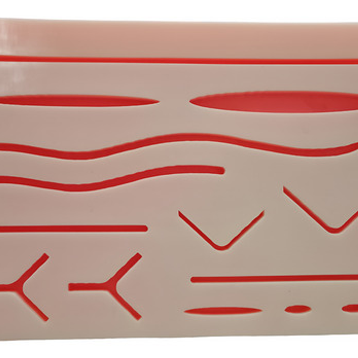 Almohadilla Práctica Sutura Medicina 18x12cm + Grande Caja 2