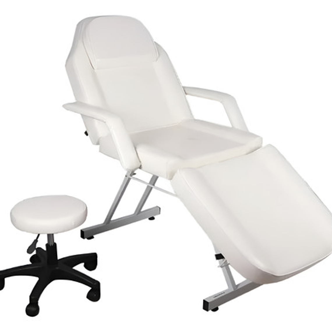 Camilla De 3 Cuerpos Para Estética Profesional C/ Taburete 5