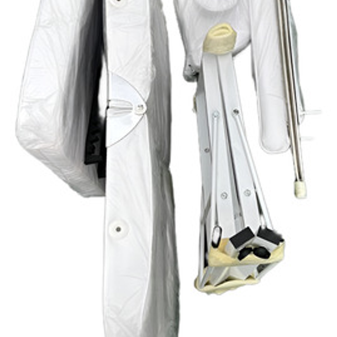 Camilla De 3 Cuerpos Para Estética Profesional C/ Taburete 8