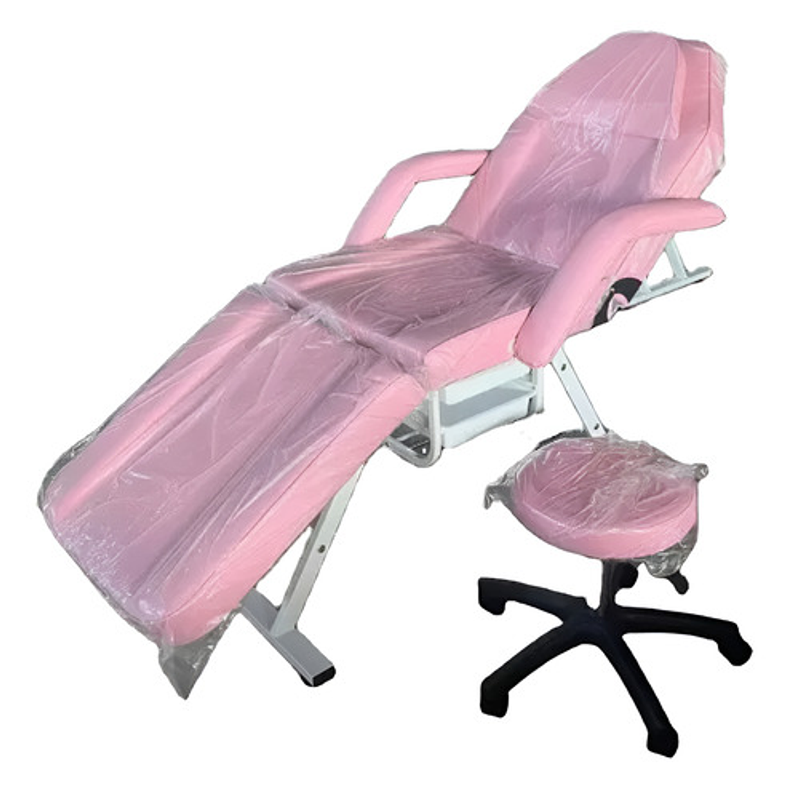 Camilla De 3 Cuerpos Para Estética Profesional C/ Taburete 12