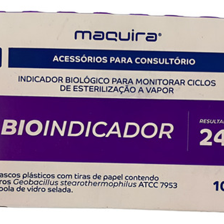 Indicador Biológico 24h Autoclaves Esterilización Maquira 3