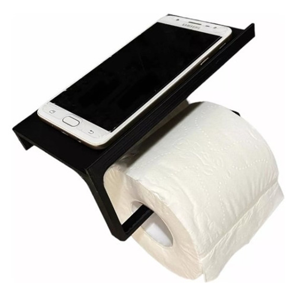 Porta Rollo Portarollo Papel Higienico 3d Con Base Celular 1