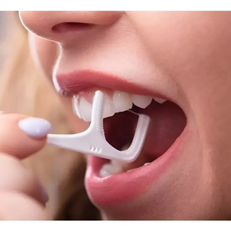 Aplicador Interdental Floss Pick Hilo Dental Y-lin Pack 100u 3