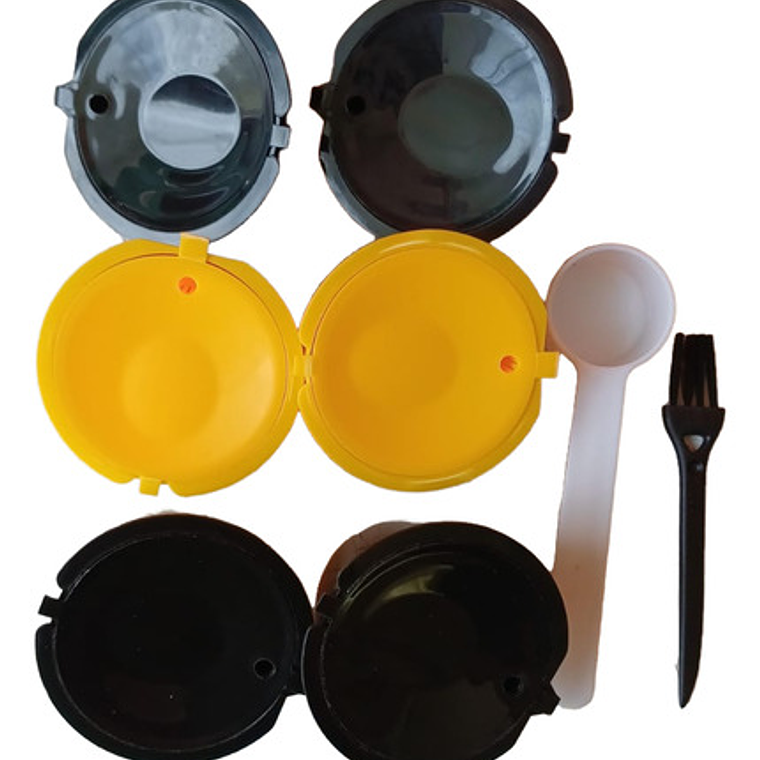 Pack 6 Capsulas Reutilizables Para Modelos Dolce Gusto Stgo. 3