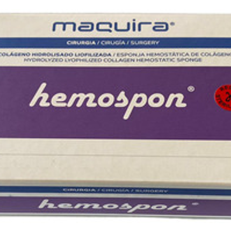 Gelitas Hemospon Dental Maquira Set 40 Unidades Calidad 2