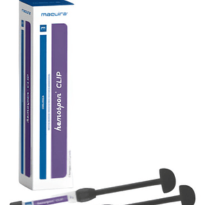 Restaurador Provisional Fotocurable Hemospon Clip 2 Jeringas