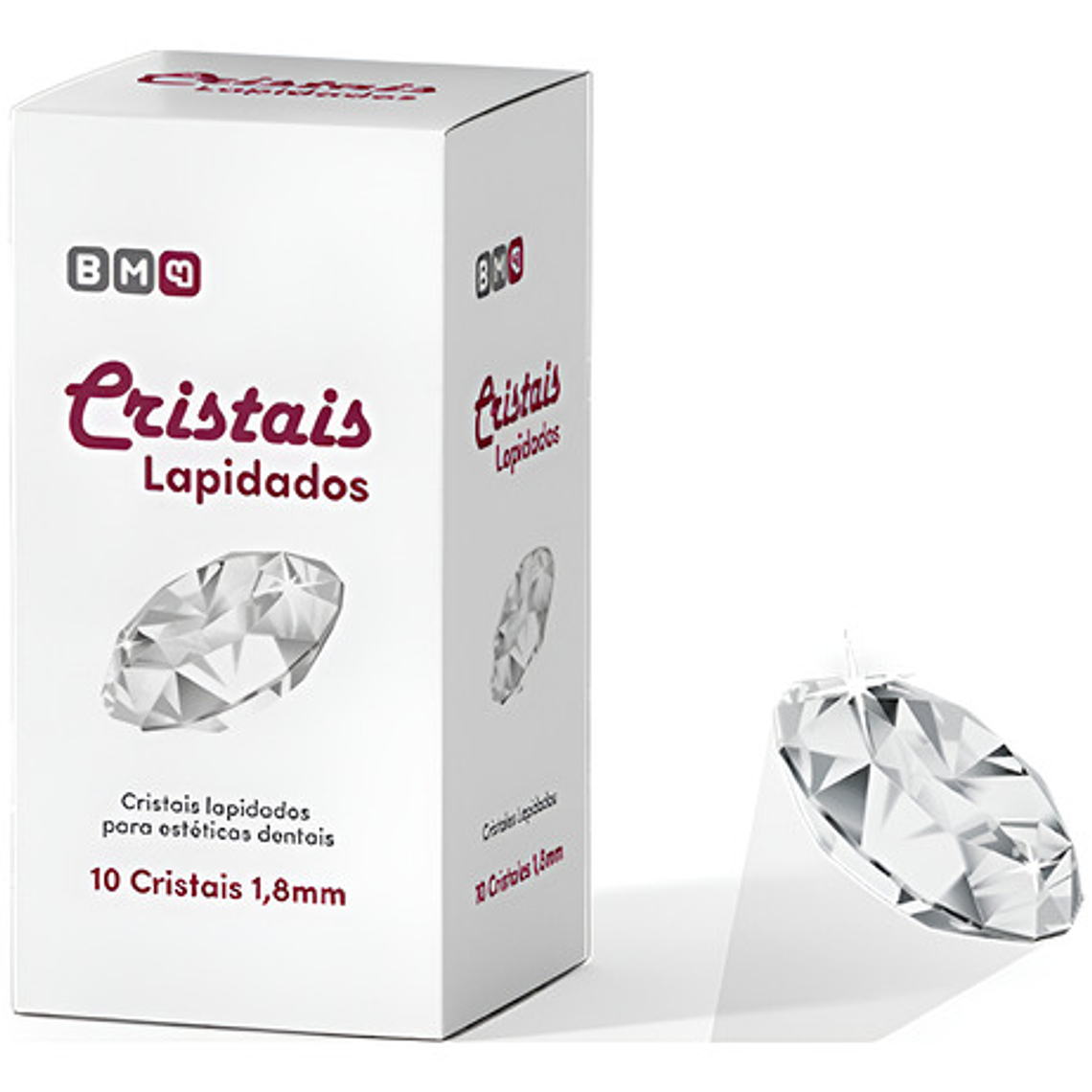 Piercing Dental Cristales Lapidados Set 10 Unidades N°3 1