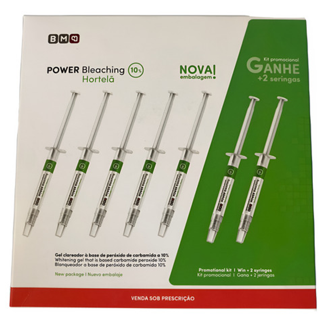 Set Xl 7 Jeringas Blanqueamiento Dental Power Bleaching Home 1