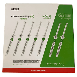 Set Xl 7 Jeringas Blanqueamiento Dental Power Bleaching Home