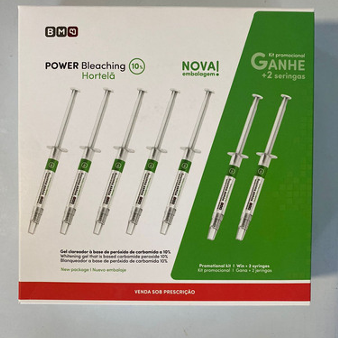 Set Xl 7 Jeringas Blanqueamiento Dental Power Bleaching Home 2