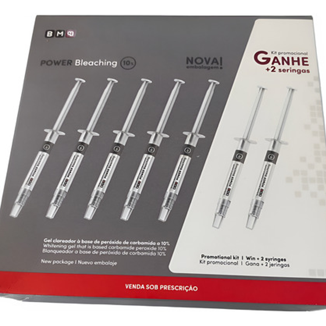 Set Xl 7 Jeringas Blanqueamiento Dental Power Bleaching Home 3