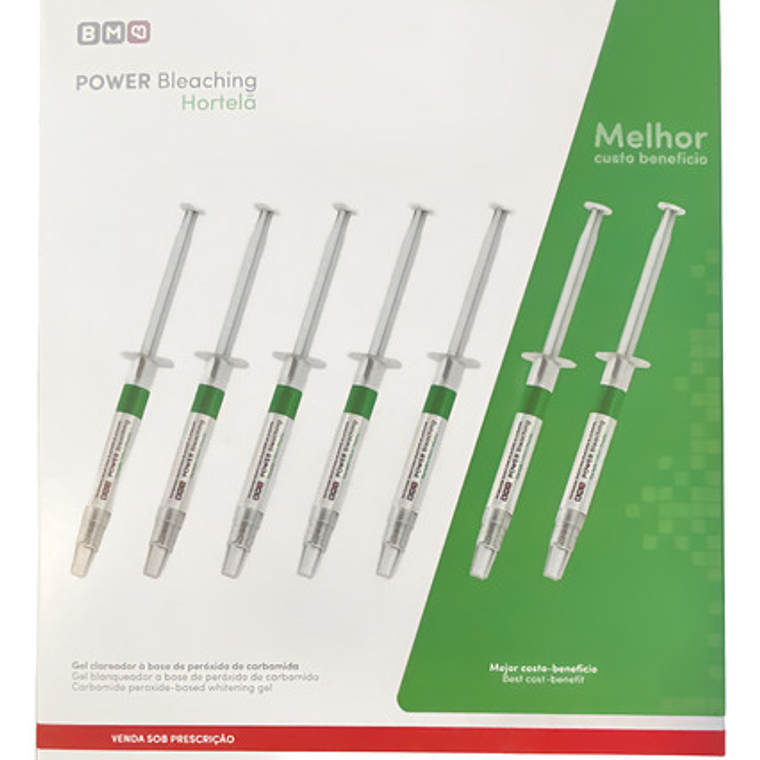 Set Xl 7 Jeringas Blanqueamiento Dental Power Bleaching Home 6