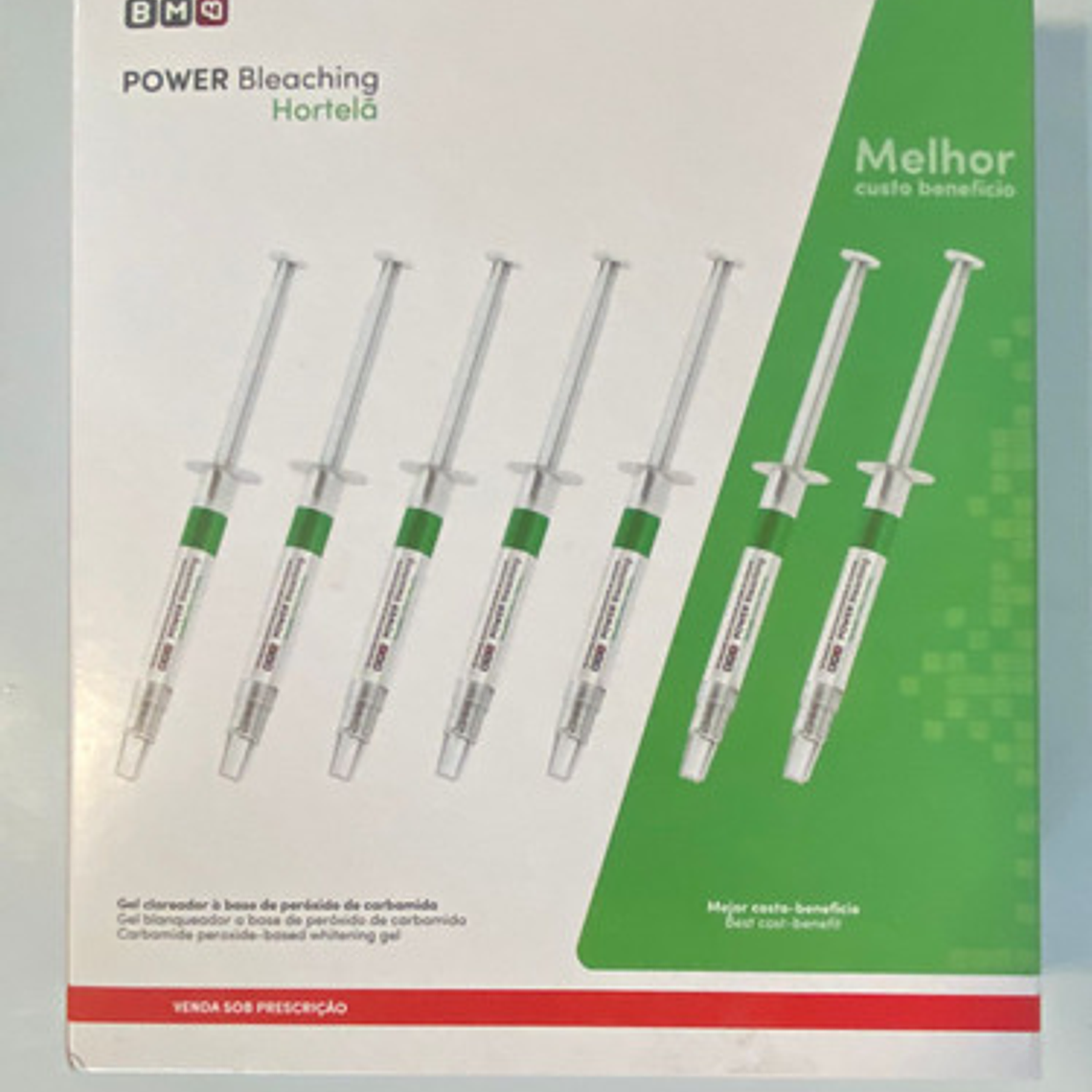 Set Xl 7 Jeringas Blanqueamiento Dental Power Bleaching Home 7