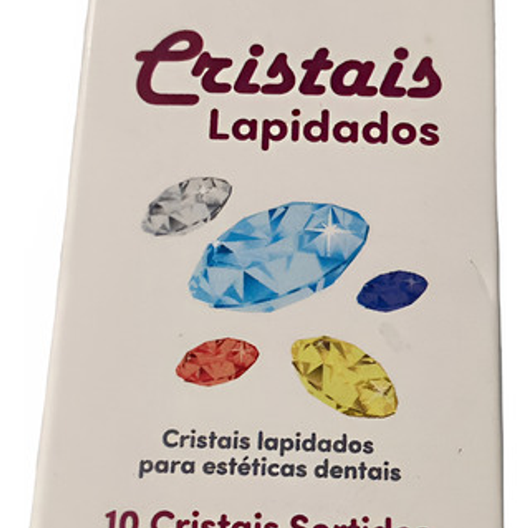 Piercing Dental Cristales Lapidados Set 10 Unidades Colores 2