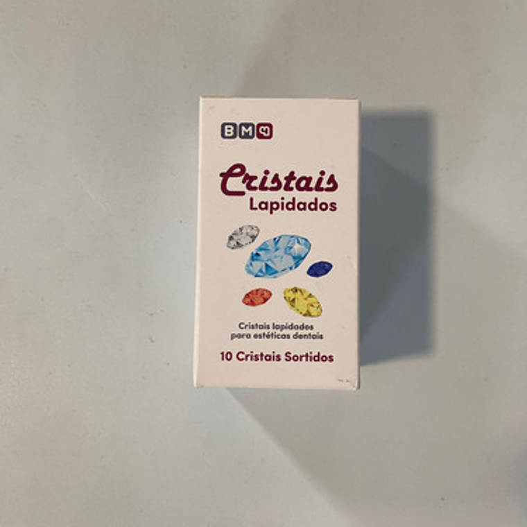 Piercing Dental Cristales Lapidados Set 10 Unidades Colores 3