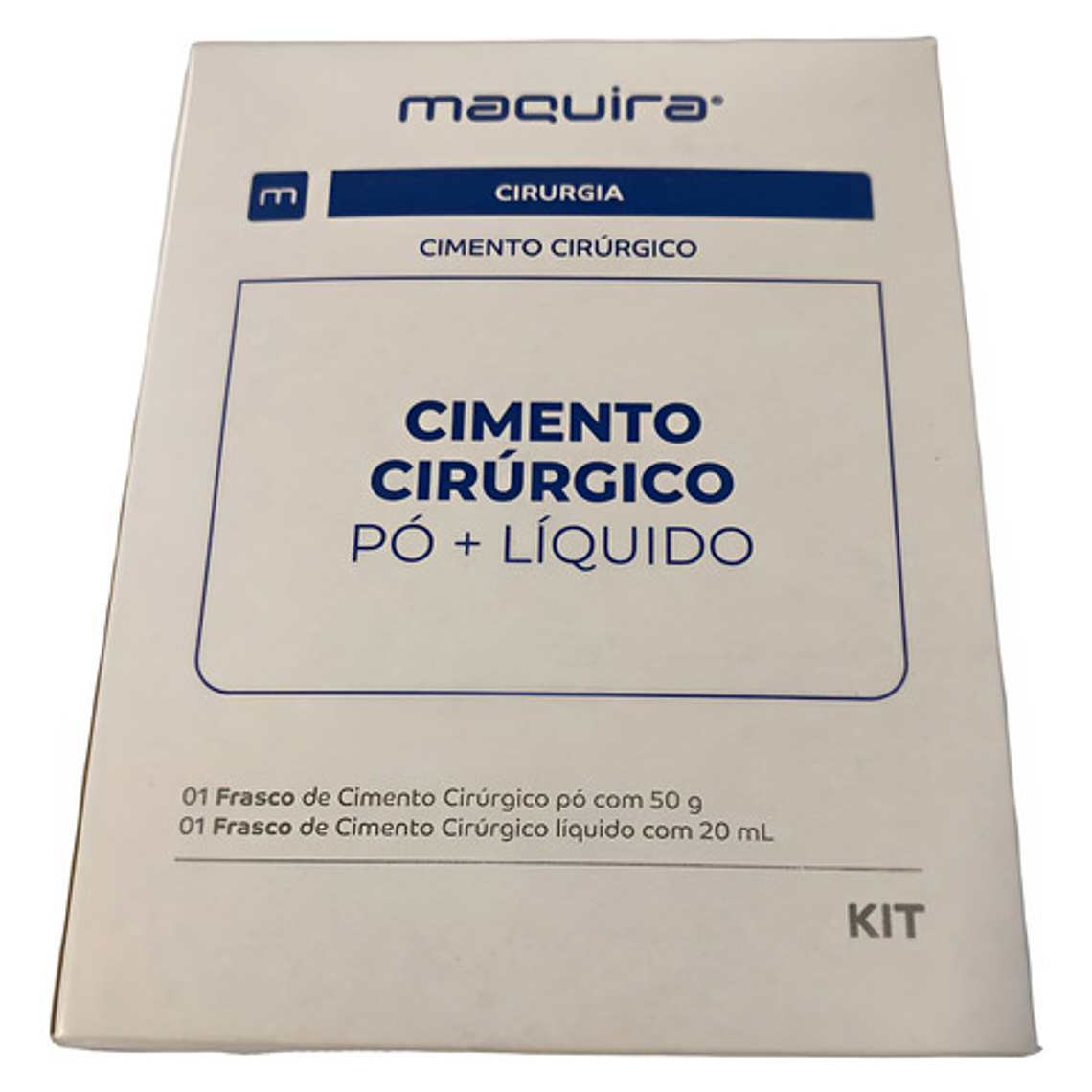 Cemento Quirúrgico Kit Polvo + Líquido Original Maquira 3