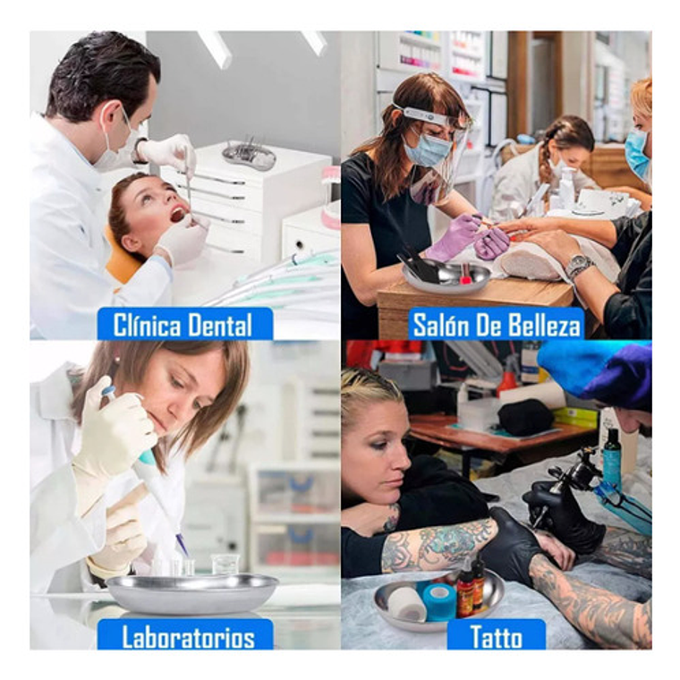 Bandeja Riñonera Acero Inoxidable Médico Dental Spa 20cms 4