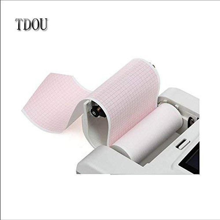 Rollo De Papel Térmico Tdou De 110 Mm X 20 M Para Máquina De Ecg De 3/6 Canales, Papel Aislante Ecg600g 2