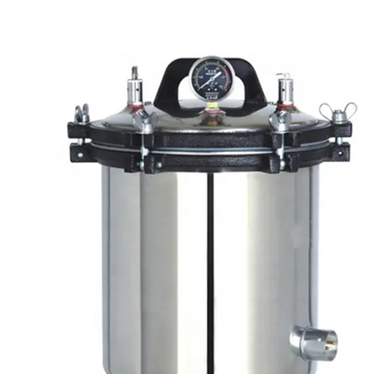 Esterilizador Autoclave Acero Inoxidable De Grado Médico 12l 8