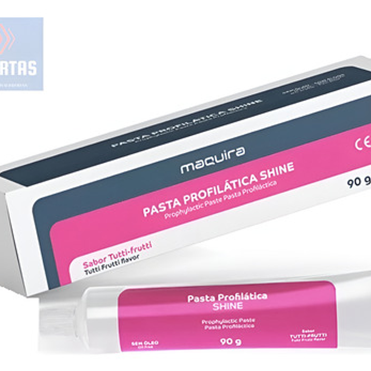Pasta Profilactica Dental Maquira Shine 90gr Original 8