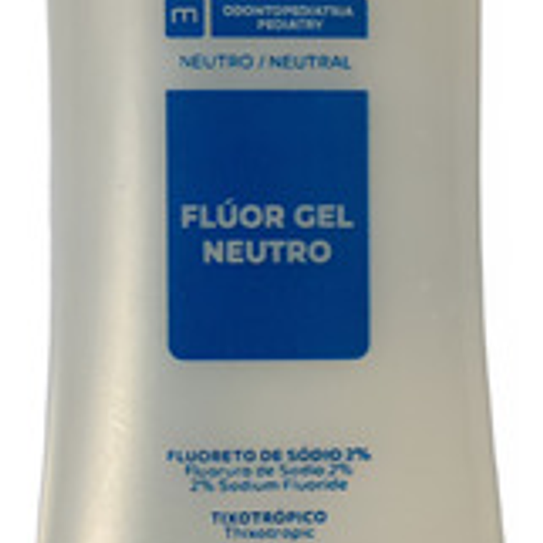Flúor Gel Neutro Dental 200ml Sabor Menta Original Maquira 3