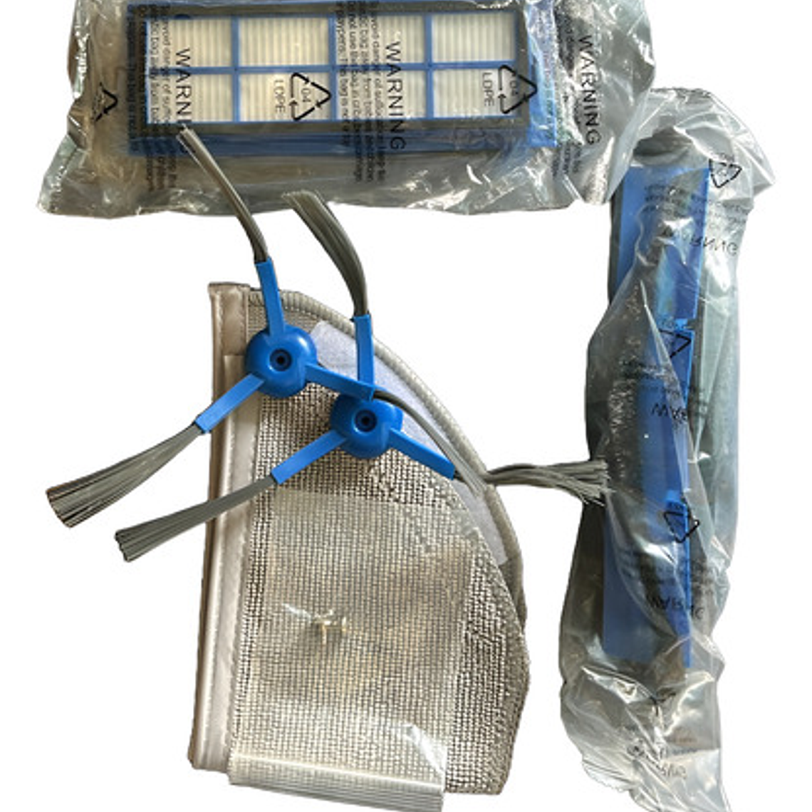 Kit Xl Eufy L70 Full Paños Filtros Cepillos Aspiradora Robot 2