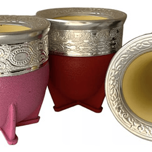 Mate Imperial De Símil-cuero Vegano Interior Pvc Traído Arg.