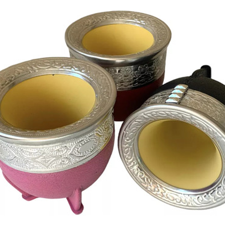 Mate Imperial De Símil-cuero Vegano Interior Pvc Traído Arg. 12