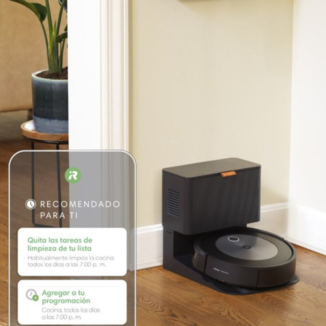 Robot Aspiradora Y Trapeador Roomba Combo J5+ Color Negro 2