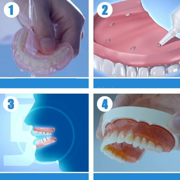 Adhesivo Prótesis Dental Y-kelín 40 Grs Crema Sabor Menta 3