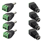 Pack 4 Par Conector Dc Macho Hembra - Miniatura 1