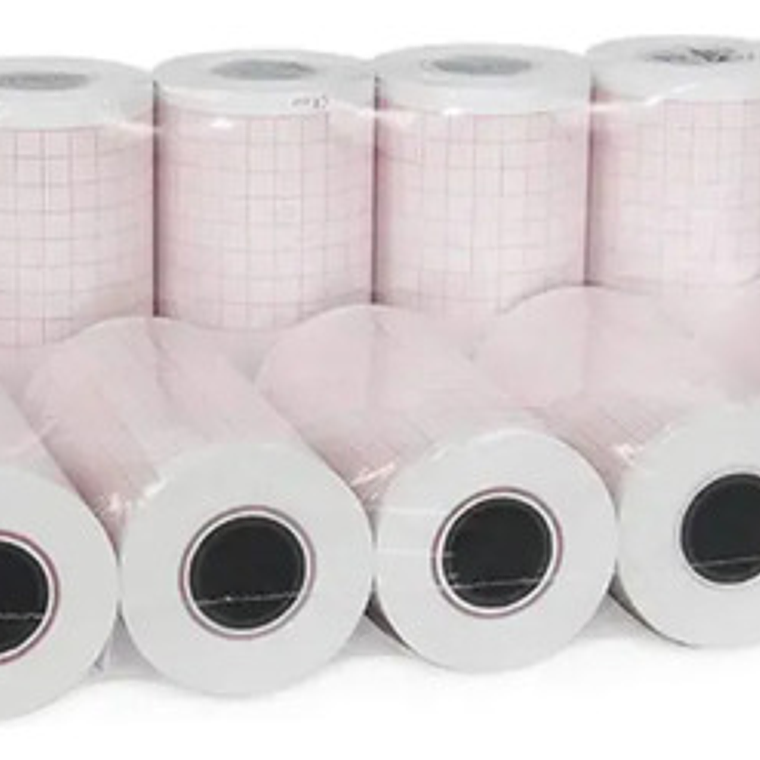 Pack 10 Papeles Térmicos Electrocardiograma Ecg 6 Can 110mm 9