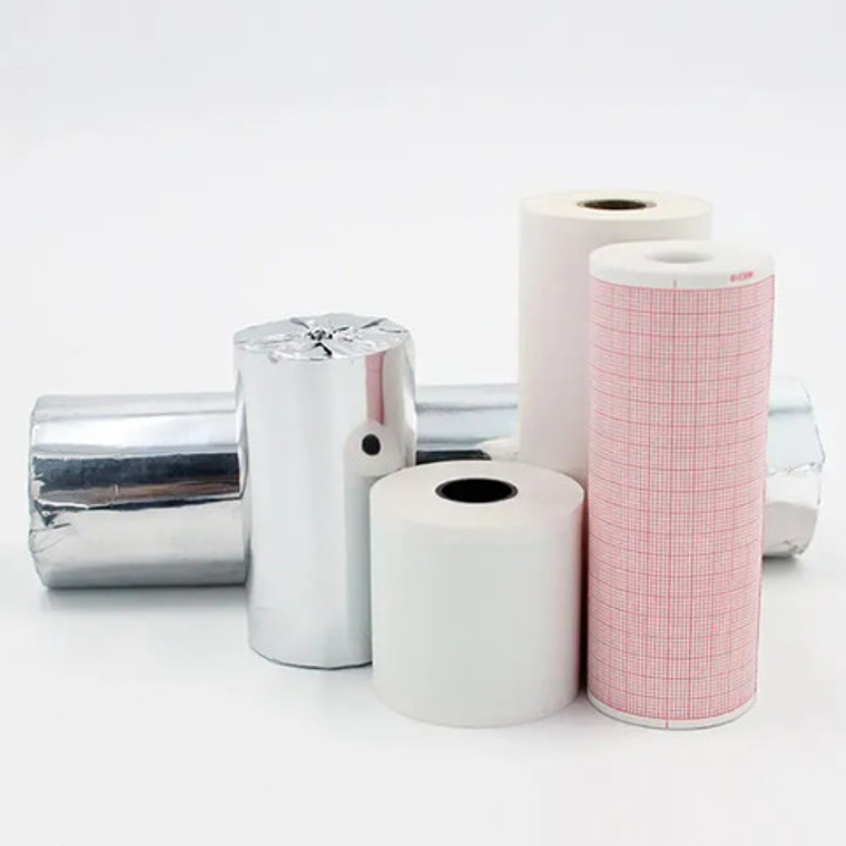 Pack 10 Papeles Térmicos Electrocardiograma Ecg 6 Can 110mm 10