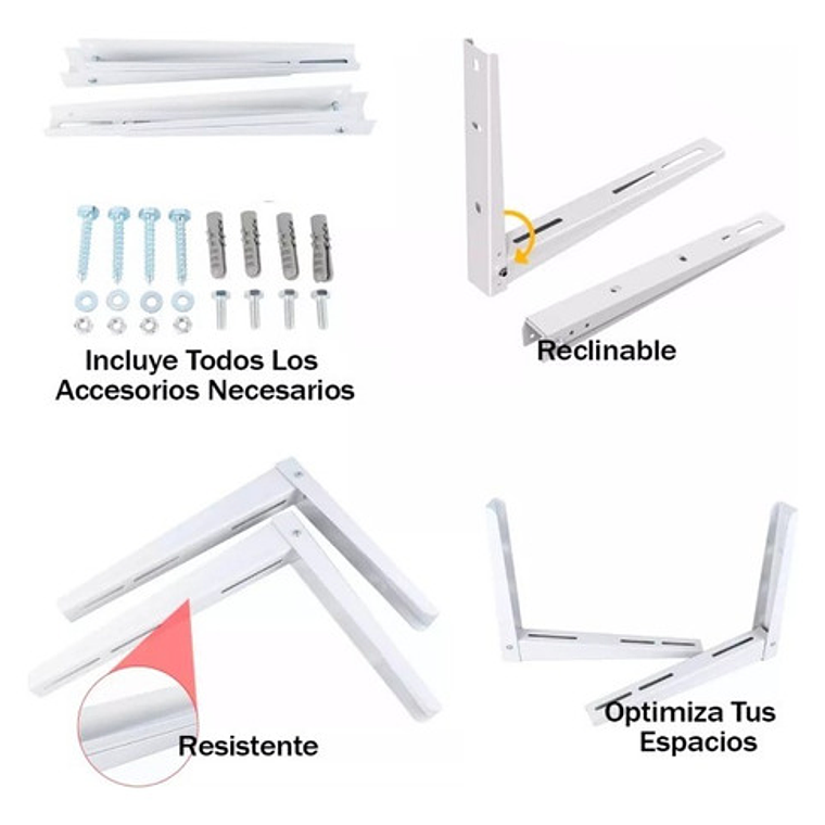 Soporte Aire Acondicionado 9.000 A 18.000 Despacho Express 4