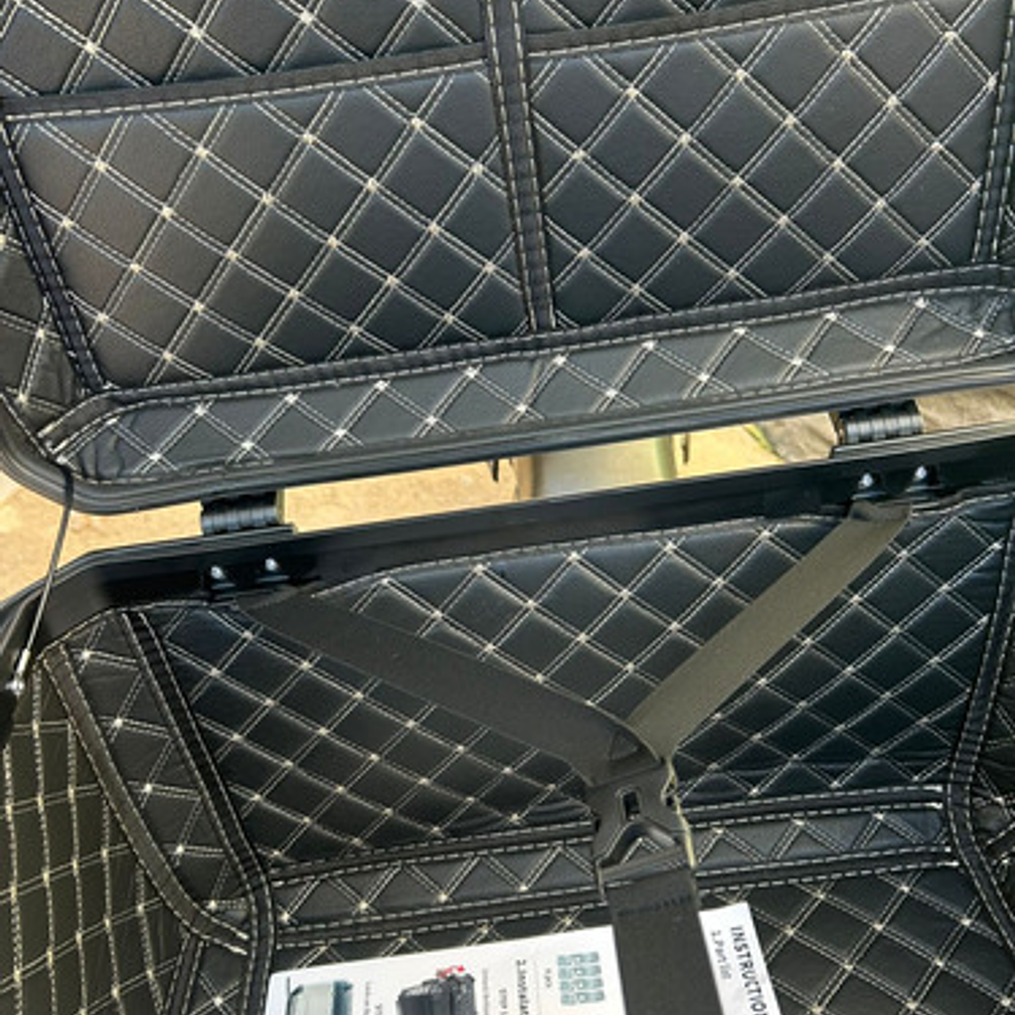 Maleta Top Case Aluminio Moto 55 L, Black X-series Calidad 6