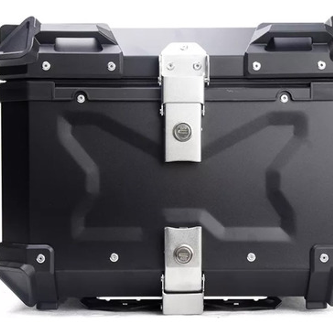 Maleta Top Case Aluminio Moto 55 L, Black X-series Calidad 9