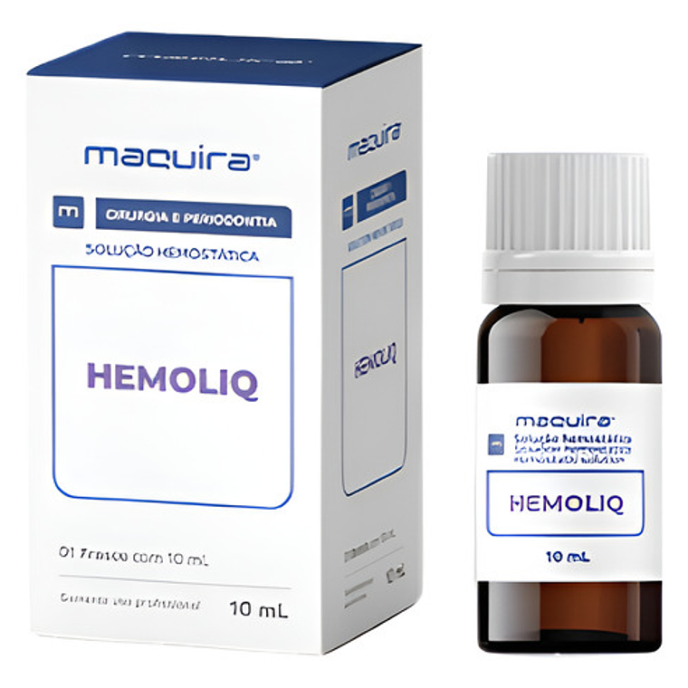 Solución Hemostática Retracción Gingival Hemoliq Maquira 10m 1