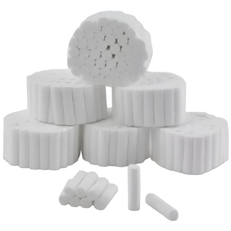 Torulas Dental 1000 Unidades - Torulas Lisas Algodón Dental 1