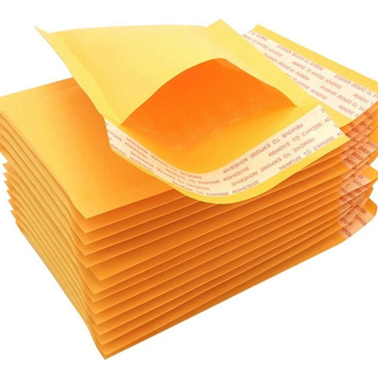 Sobres Acolchados Quality Park 18x23 Adhesivo Pack 50 Amarillo Liso 1