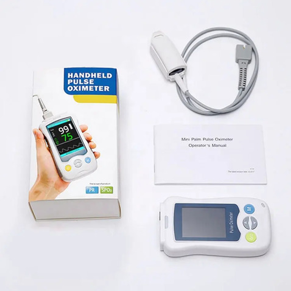 Oxímetro De Pulso Profesional C/ Sonda Sensor A Elección Fda 7