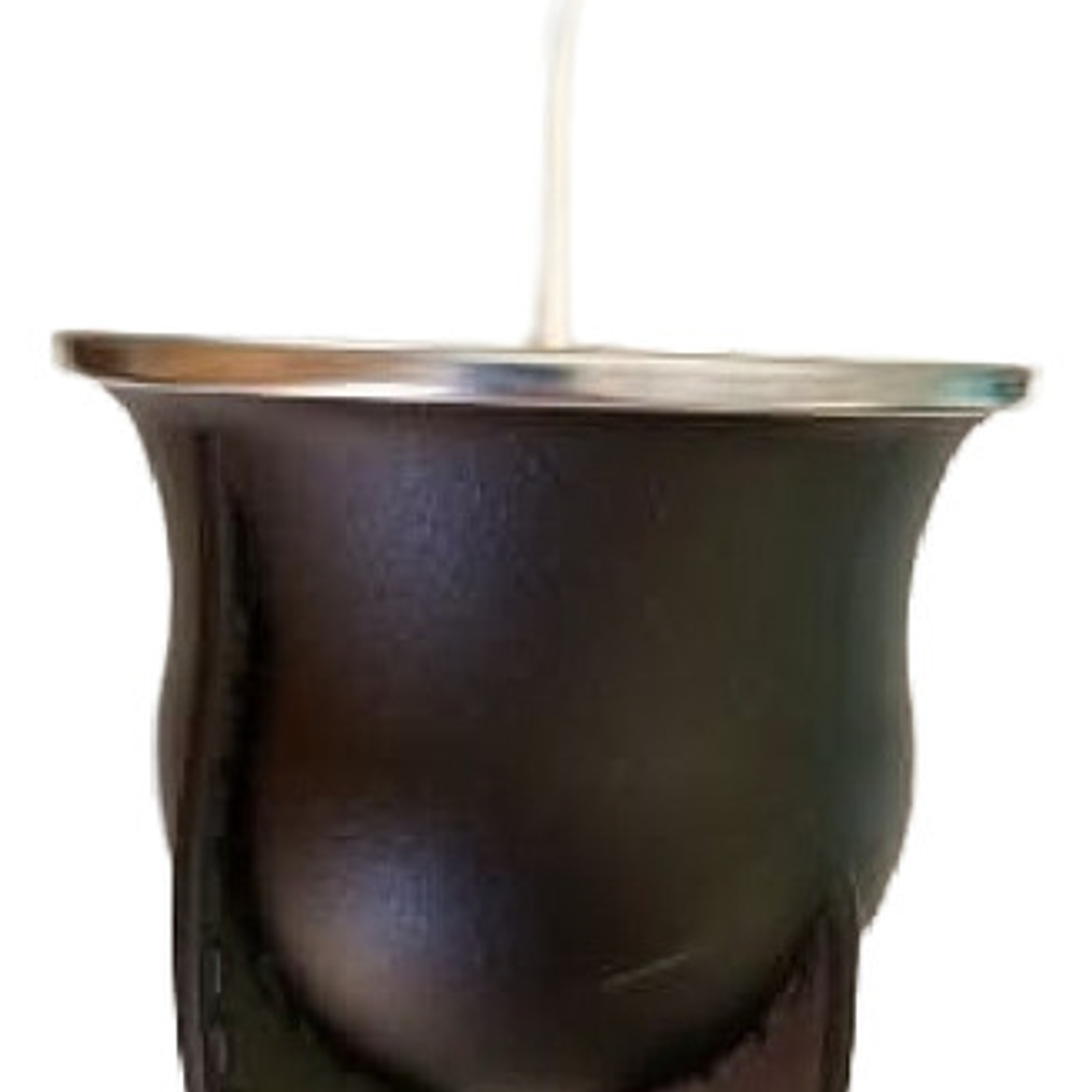 Mate Nativo Imperial Único Modelo C/ Bombilla Especial Ancha 2