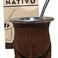 Mate Nativo Imperial Único Modelo C/ Bombilla Especial Ancha - Miniatura 5