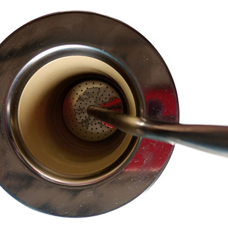 Mate Nativo Imperial Único Modelo C/ Bombilla Especial Ancha 12