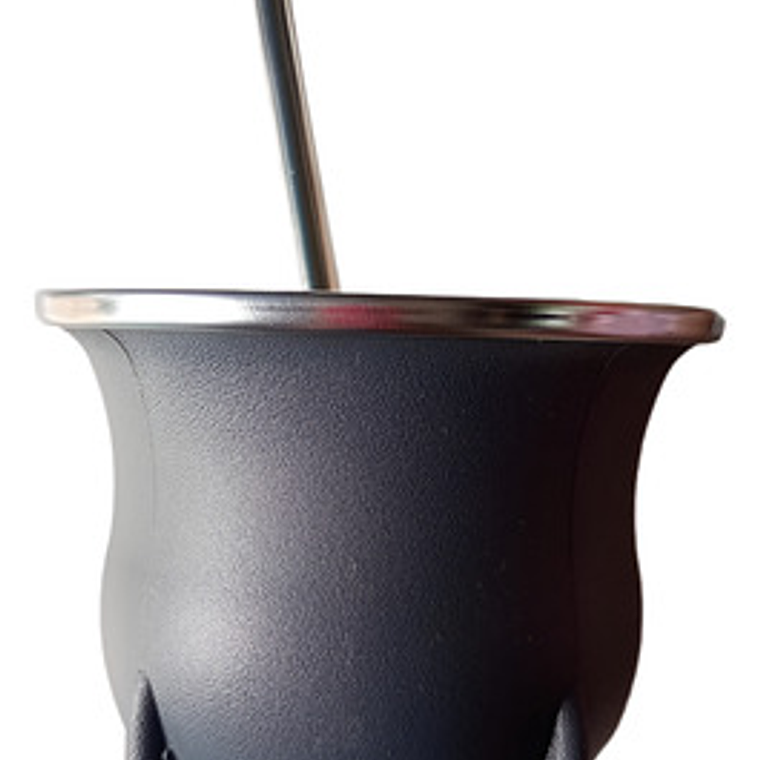 Mate Nativo Imperial Único Modelo C/ Bombilla Especial Ancha 13