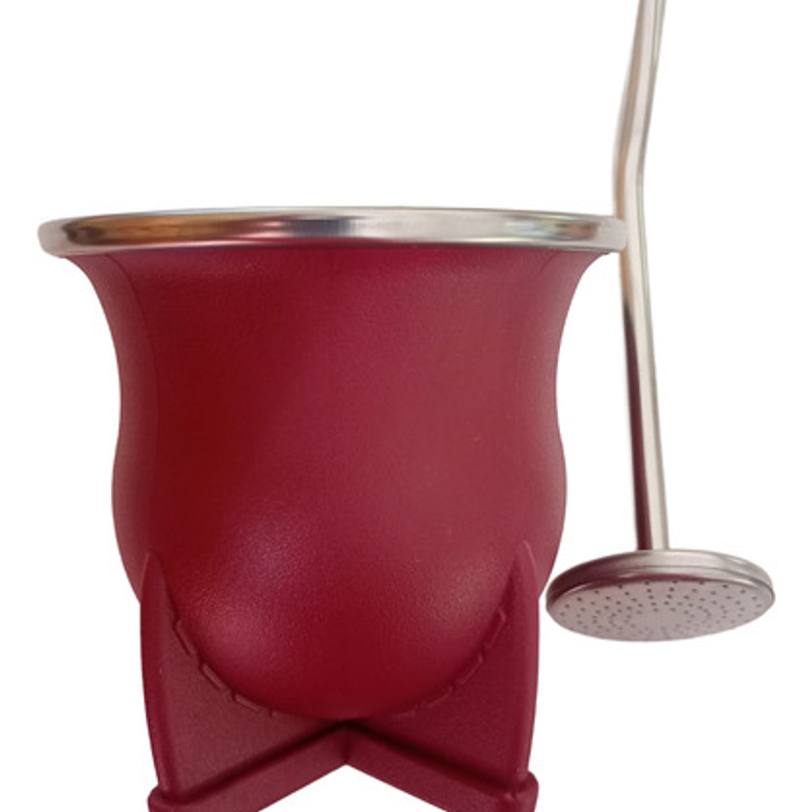 Mate Nativo Imperial Único Modelo C/ Bombilla Especial Ancha 16