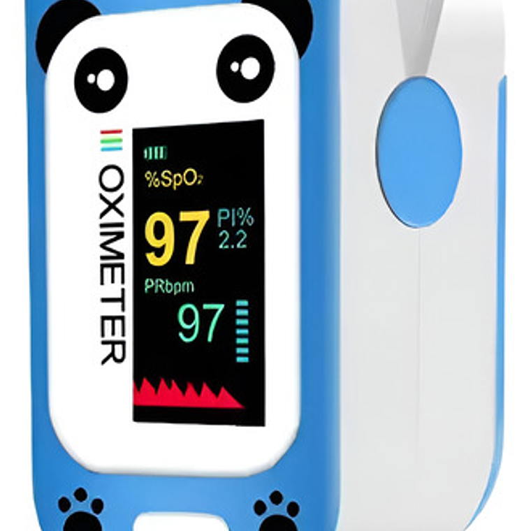 Oximetro Pulso Usb Pediátrico Recargable Osito Mejor Calidad 1