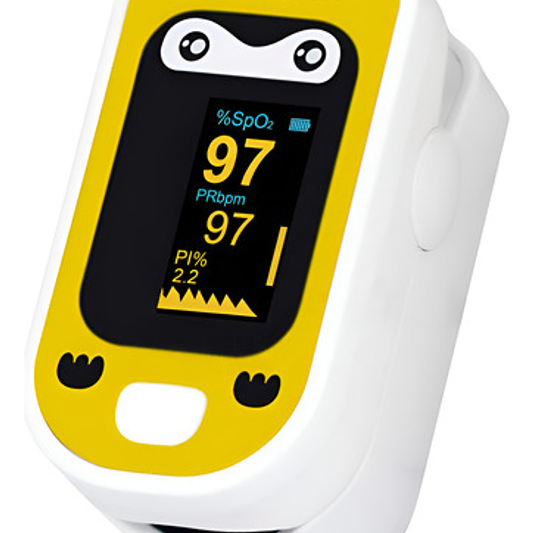 Oximetro Pulso Usb Pediátrico Recargable Osito Mejor Calidad 5