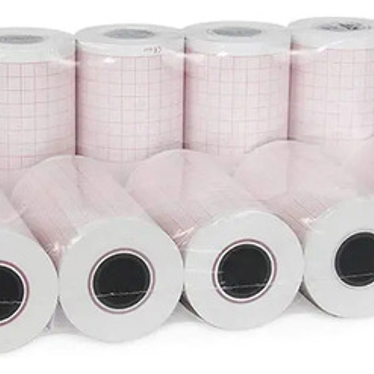 Pack 3 Papeles Térmicos Electrocardiograma Ecg 6 Can 110mm 7